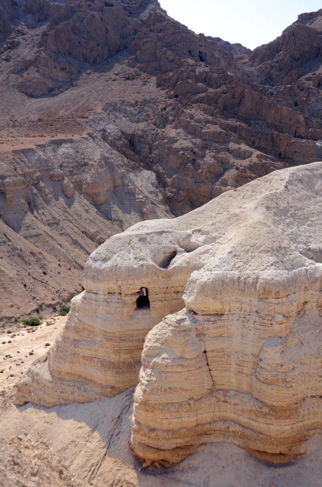 The cave where the Dead Sea Scrolls were discovered
