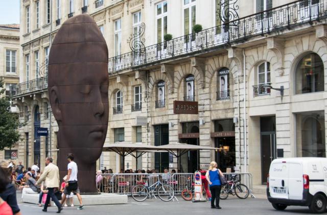 Refreshment and People Watching Stop